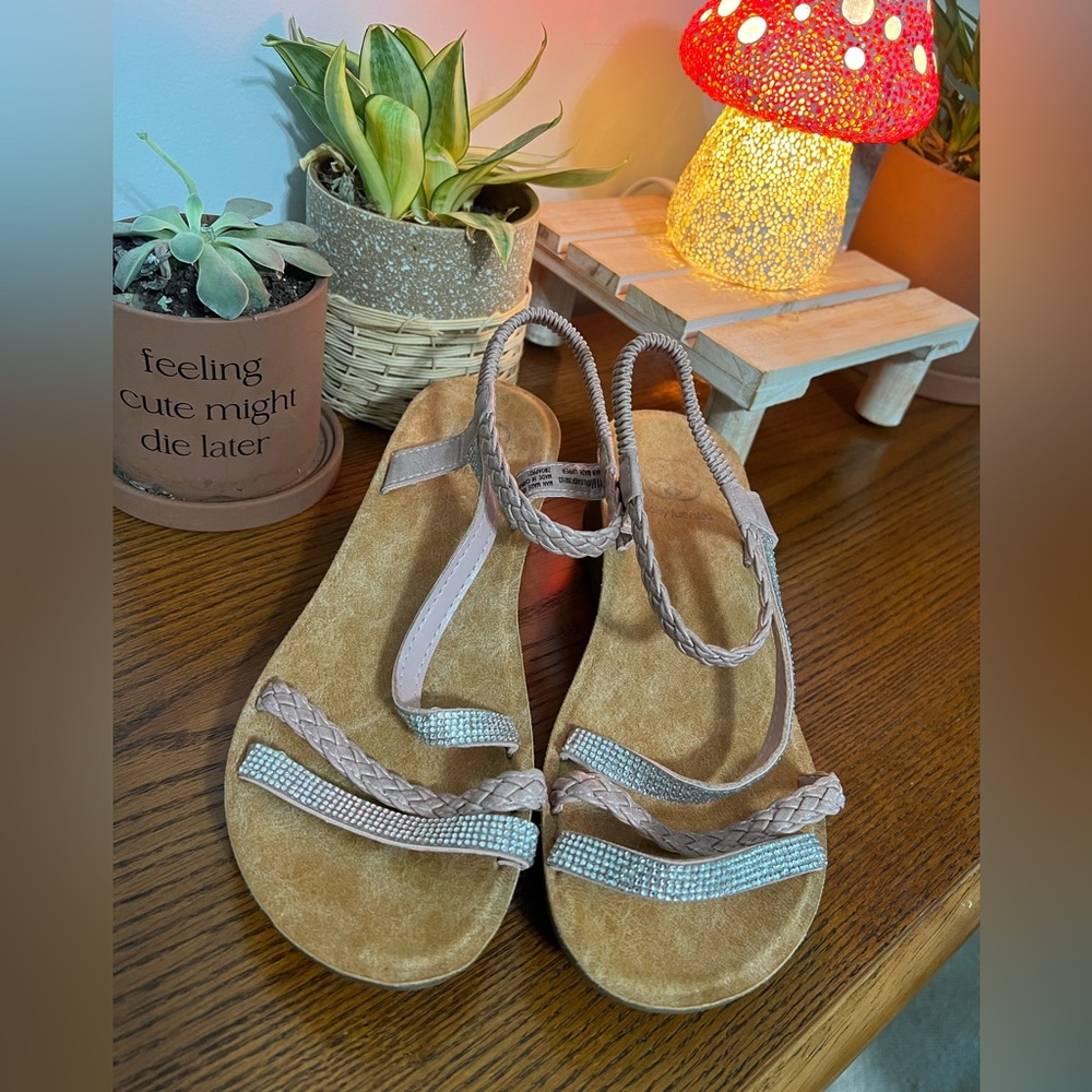 Daisy Fuentes Strappy Sandals Women’s size 11 - Picture 2 of 7